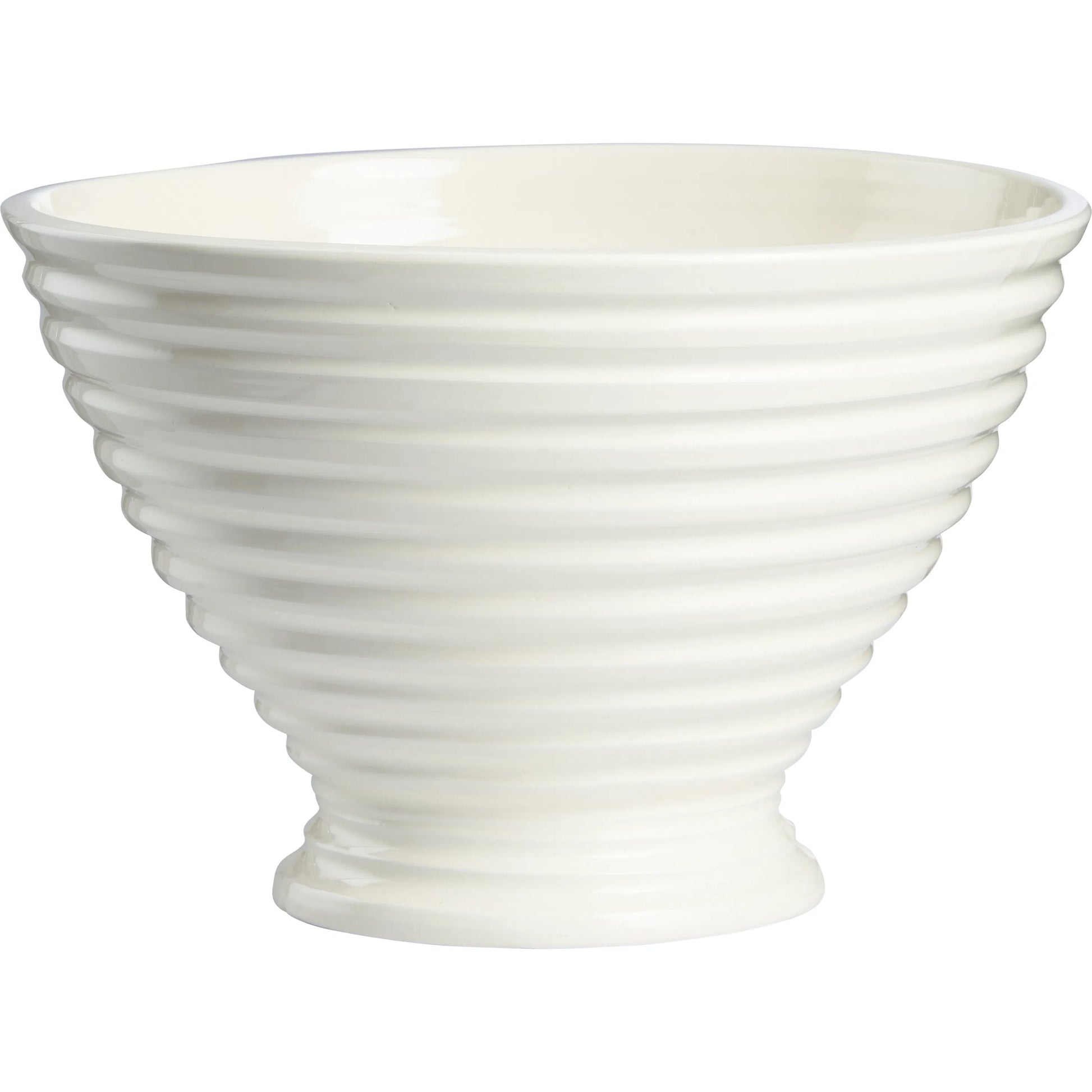 Increspatura Footed Bowl by Chelsea House. Made from unique in a unique style.