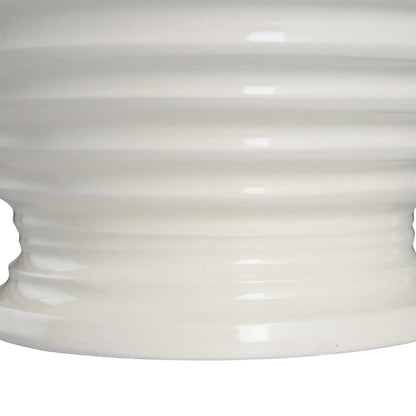 Increspatura Footed Bowl by Chelsea House. Made from unique in a unique style.