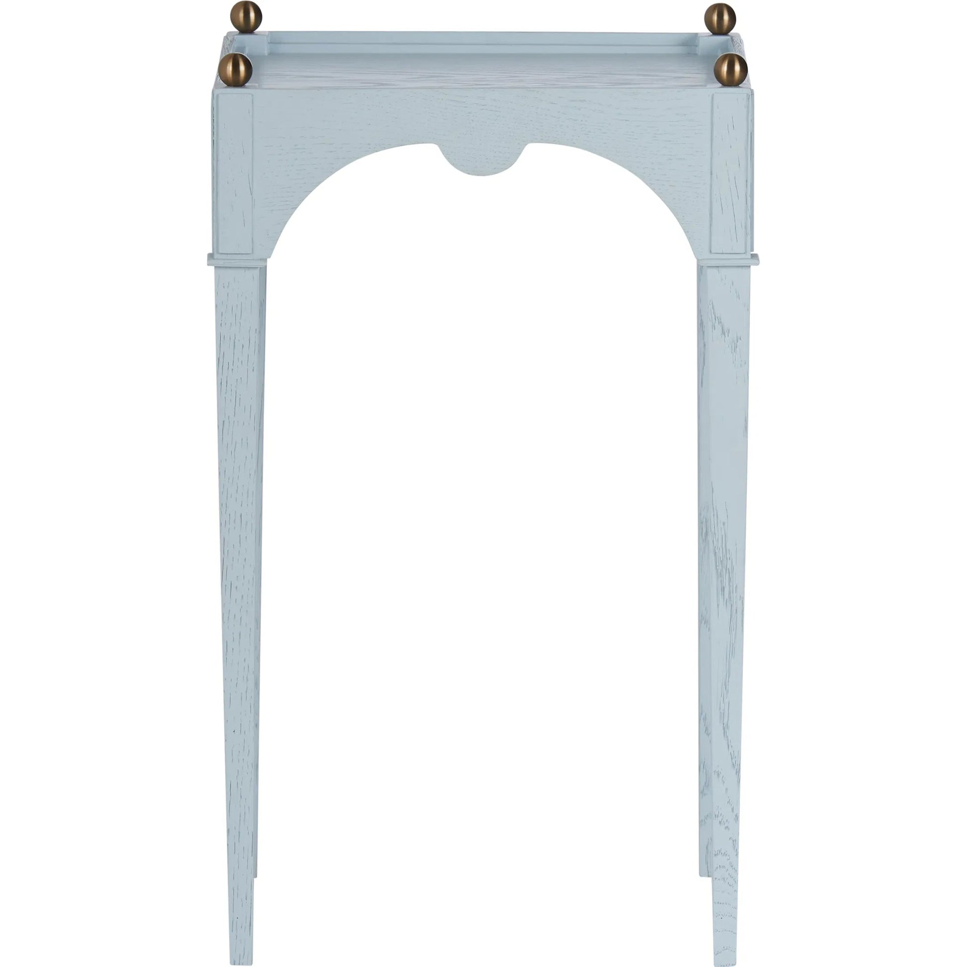 Kent Drinks Table by Chelsea House in blue, gold and pale blue, gold. Made from unique in a unique style.