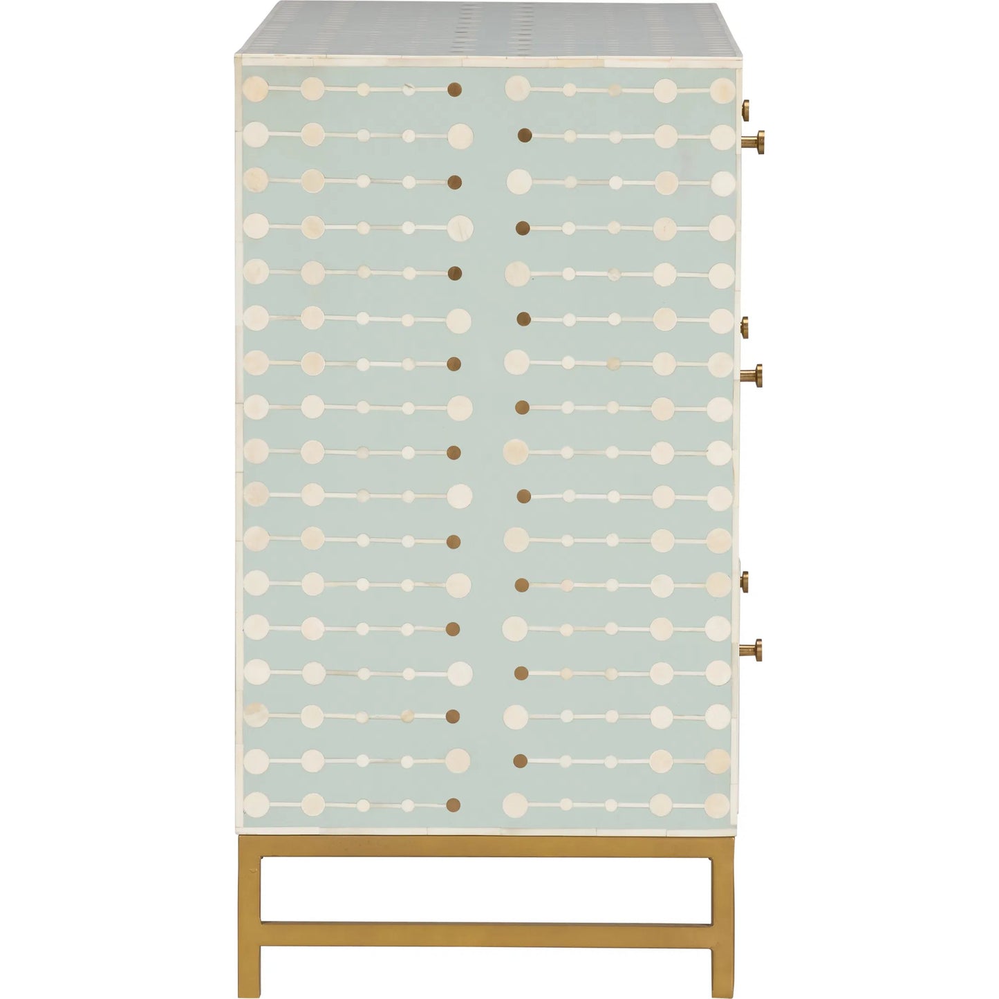002 SI-2533861 | Additional Silo | Knox Chest by Chelsea House in green, gold and green, gold, cream. Made from unique in a unique style.