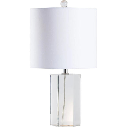 Antonia Petite Crystal Lamp by Chelsea House in clear and clear, polished nickel. Made from unique in a unique style.