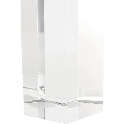 Antonia Petite Crystal Lamp by Chelsea House in clear and clear, polished nickel. Made from unique in a unique style.