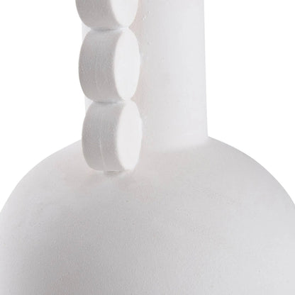 Allegra Table Lamp by Chelsea House in white, cream and matte white glaze. Made from unique in a unique style.