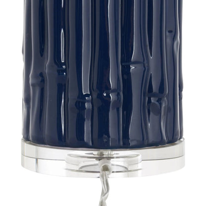 Bailey Table Lamp by Chelsea House in blue and blue glaze, clear. Made from unique in a unique style.