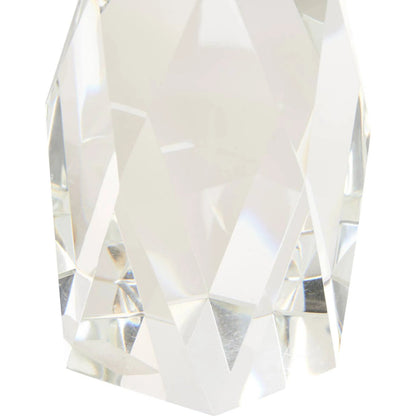 Collette Table Lamp by Chelsea House in clear and clear, polished nickel. Made from unique in a unique style.
