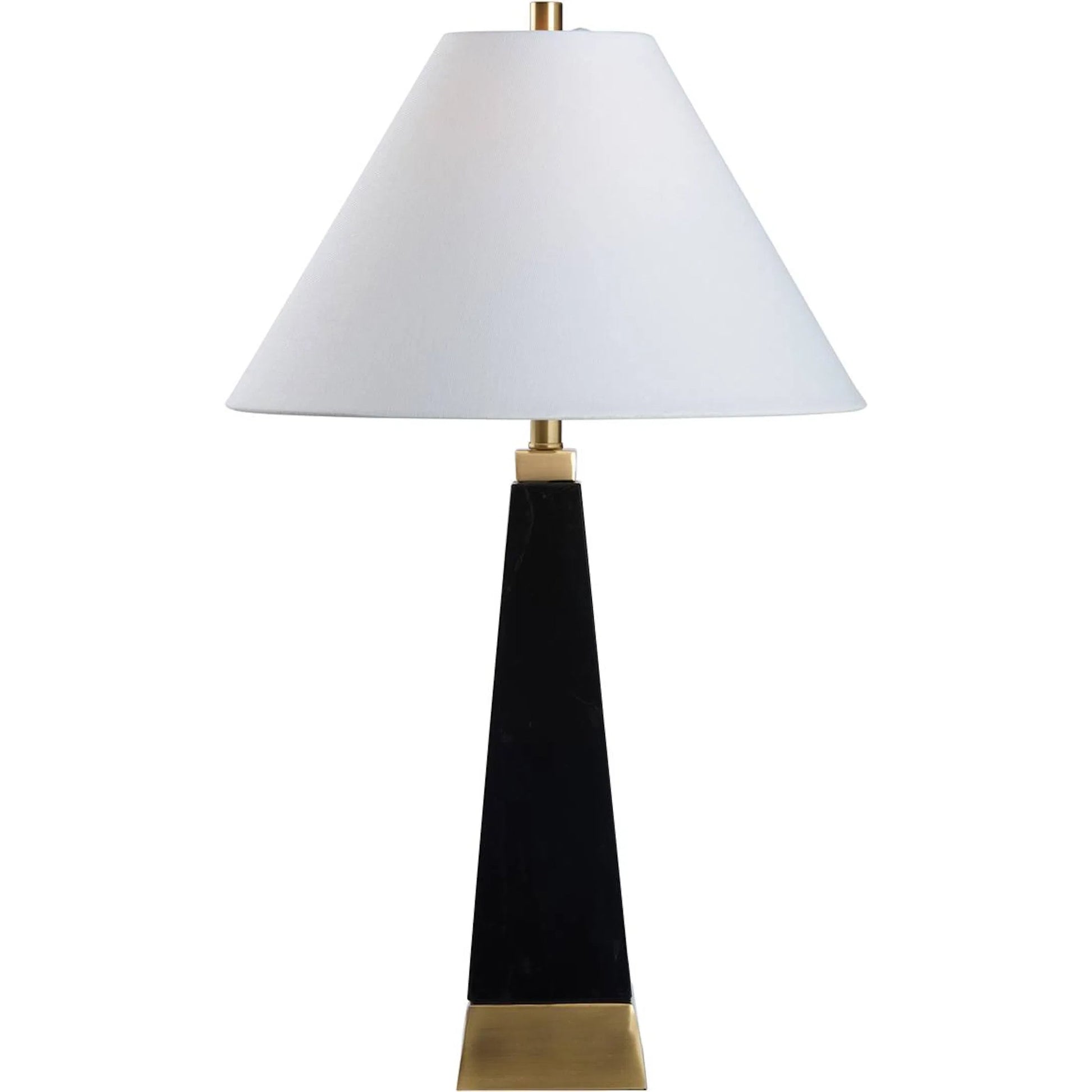 Oscar Table Lamp by Chelsea House in black, gold and natural black, antique brass. Made from unique in a unique style.