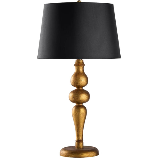 Ruby Table Lamp by Chelsea House in gold and aged gold. Made from unique in a unique style.