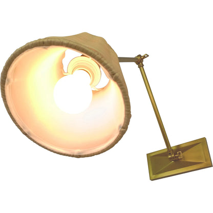 Downtown Sconce by Chelsea House in brown, gold. Made from brass, steel, rattan in a rustic style.