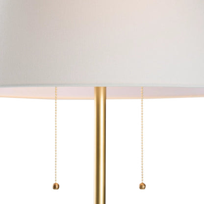 Skinny Mini Floor Lamp by Chelsea House in gold, brown and antique brass, brown. Made from unique in a unique style.