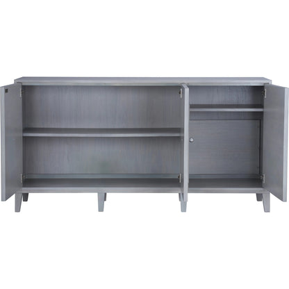 Madison Credenza by Chelsea House in gray and weathered gray. Made from unique in a unique style.