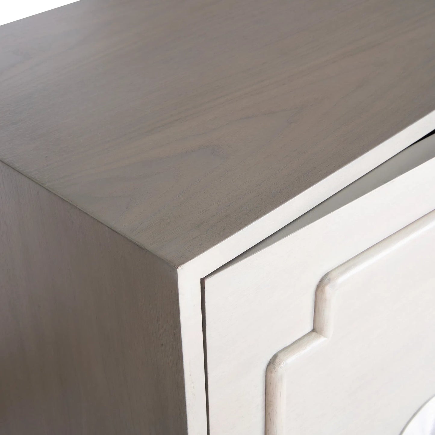 007 SI-2533871 | Closeup | Madison Credenza by Chelsea House in gray and weathered gray. Made from unique in a unique style.