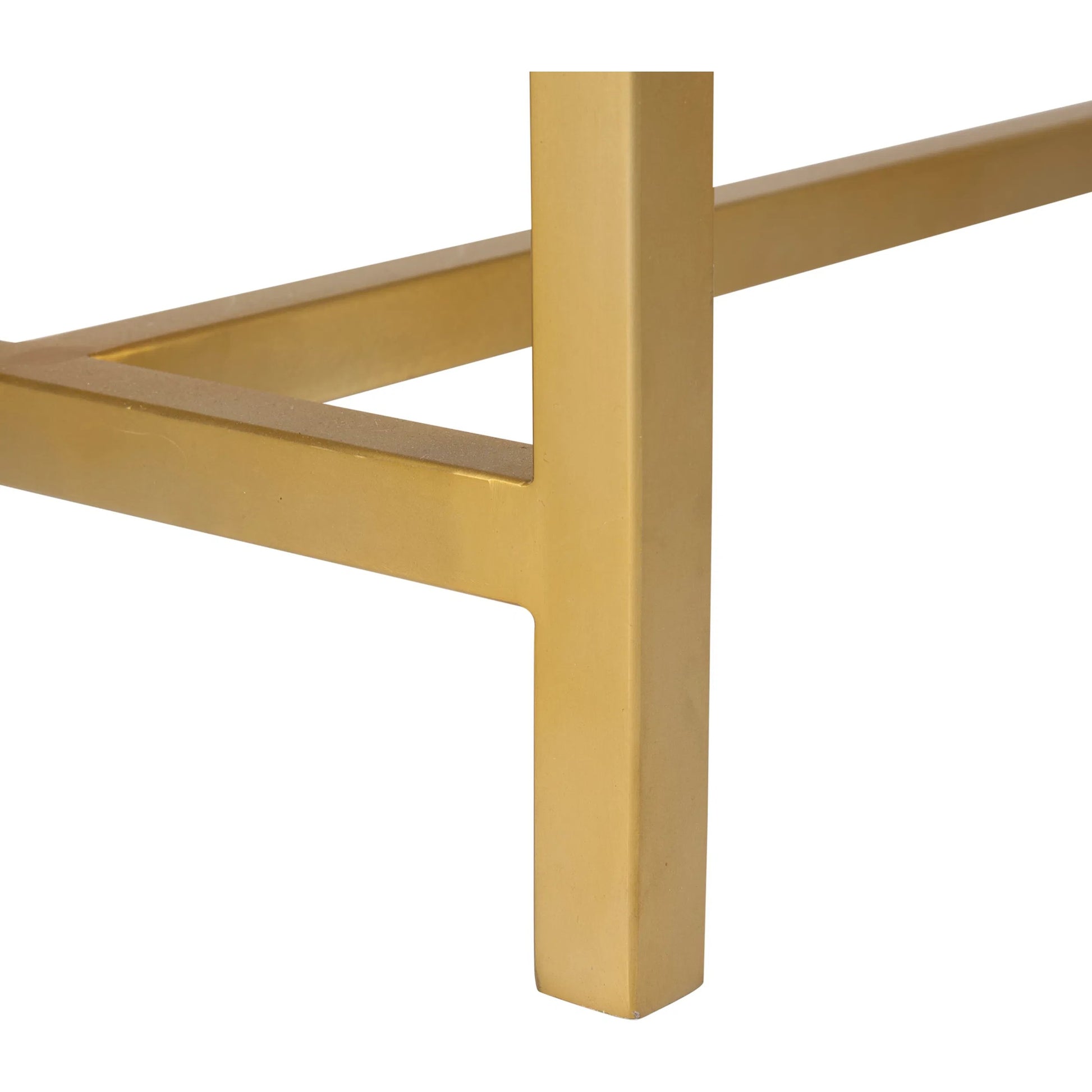 Elie Console by Chelsea House in white, cream, gold and natural white, antique brass. Made from unique in a unique style.