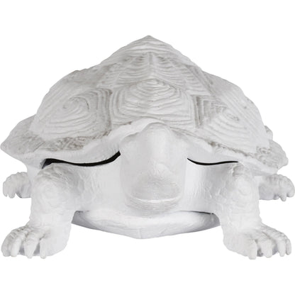 Turtle by Chelsea House in white, cream and white. Made from unique in a unique style.