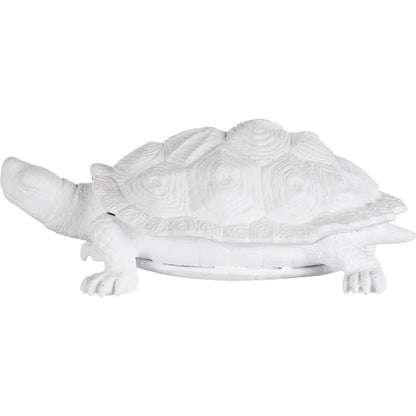 Turtle by Chelsea House in white, cream and white. Made from unique in a unique style.
