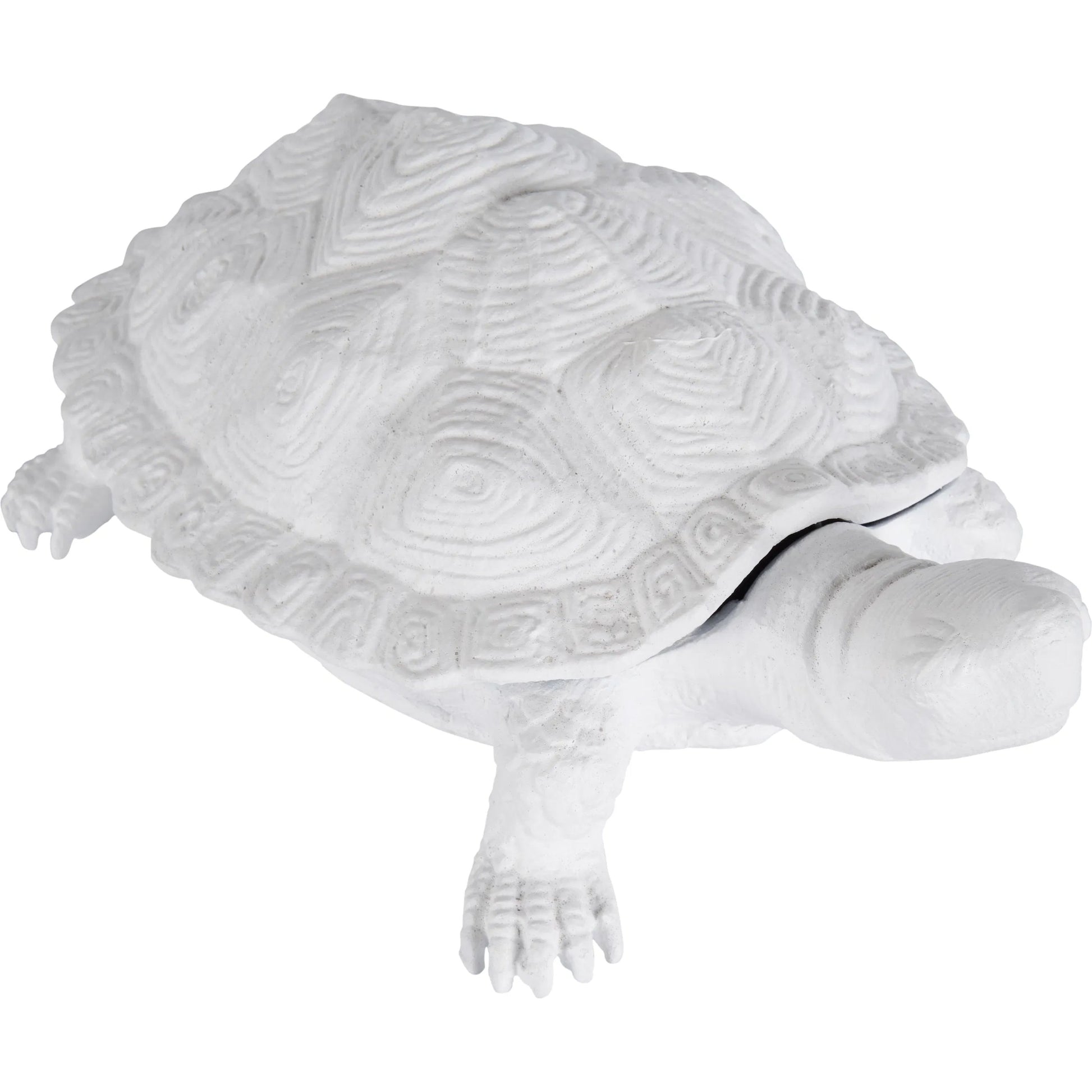 Turtle by Chelsea House in white, cream and white. Made from unique in a unique style.
