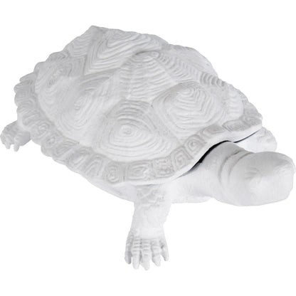 Turtle by Chelsea House in white, cream and white. Made from unique in a unique style.