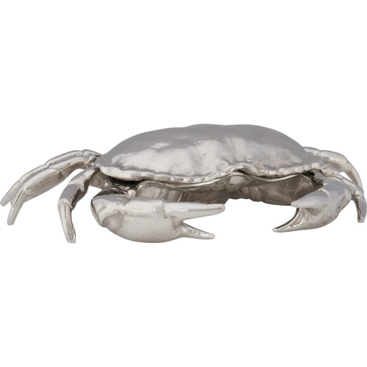 Sebastian Crab by Chelsea House in silver and polished nickel. Made from unique in a unique style.