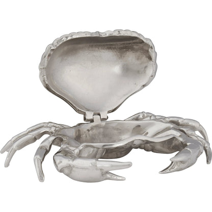 Sebastian Crab by Chelsea House in silver and polished nickel. Made from unique in a unique style.