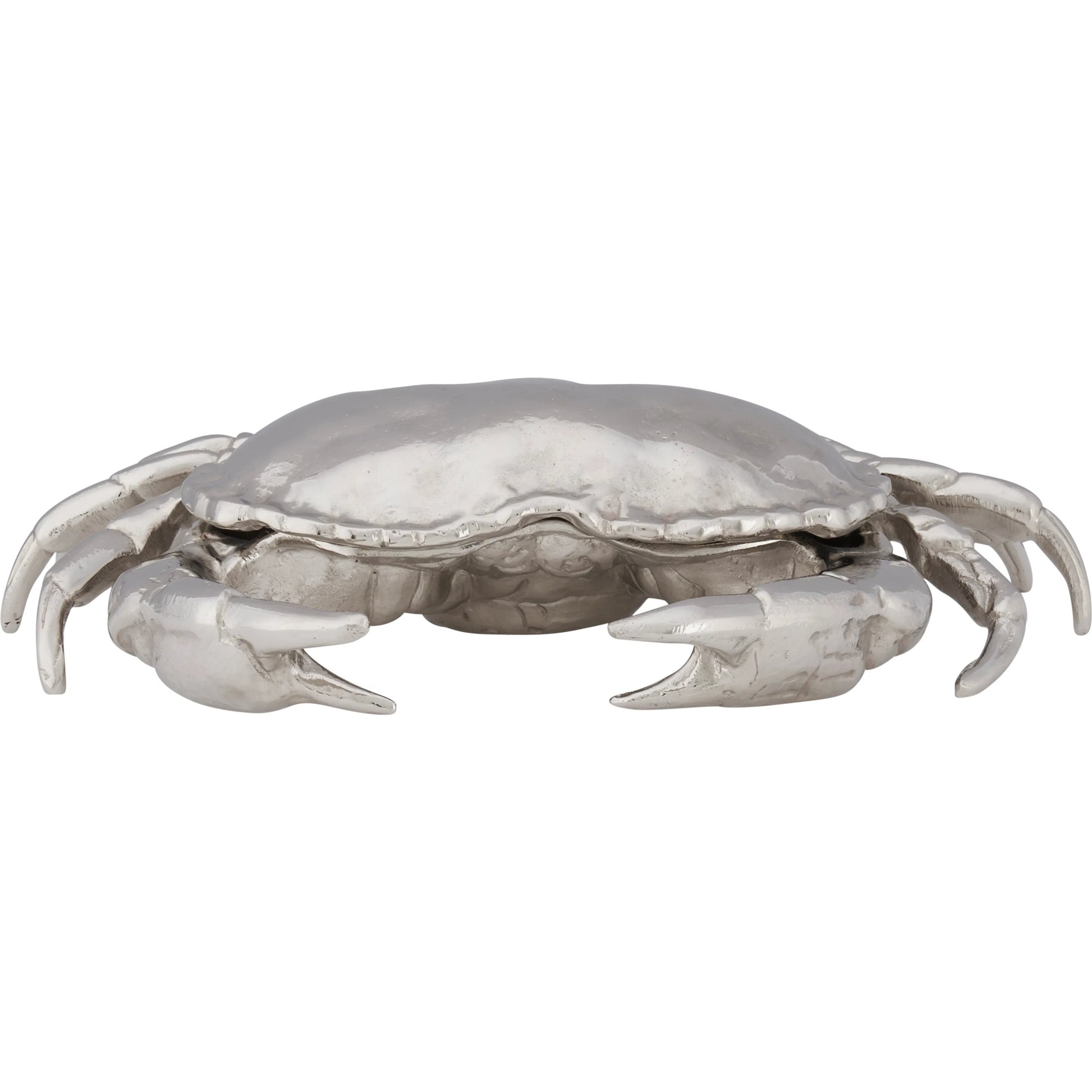 Sebastian Crab by Chelsea House in silver and polished nickel. Made from unique in a unique style.