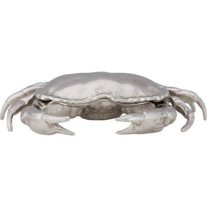 Sebastian Crab by Chelsea House in silver and polished nickel. Made from unique in a unique style.