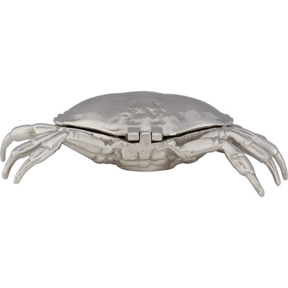 Sebastian Crab by Chelsea House in silver and polished nickel. Made from unique in a unique style.