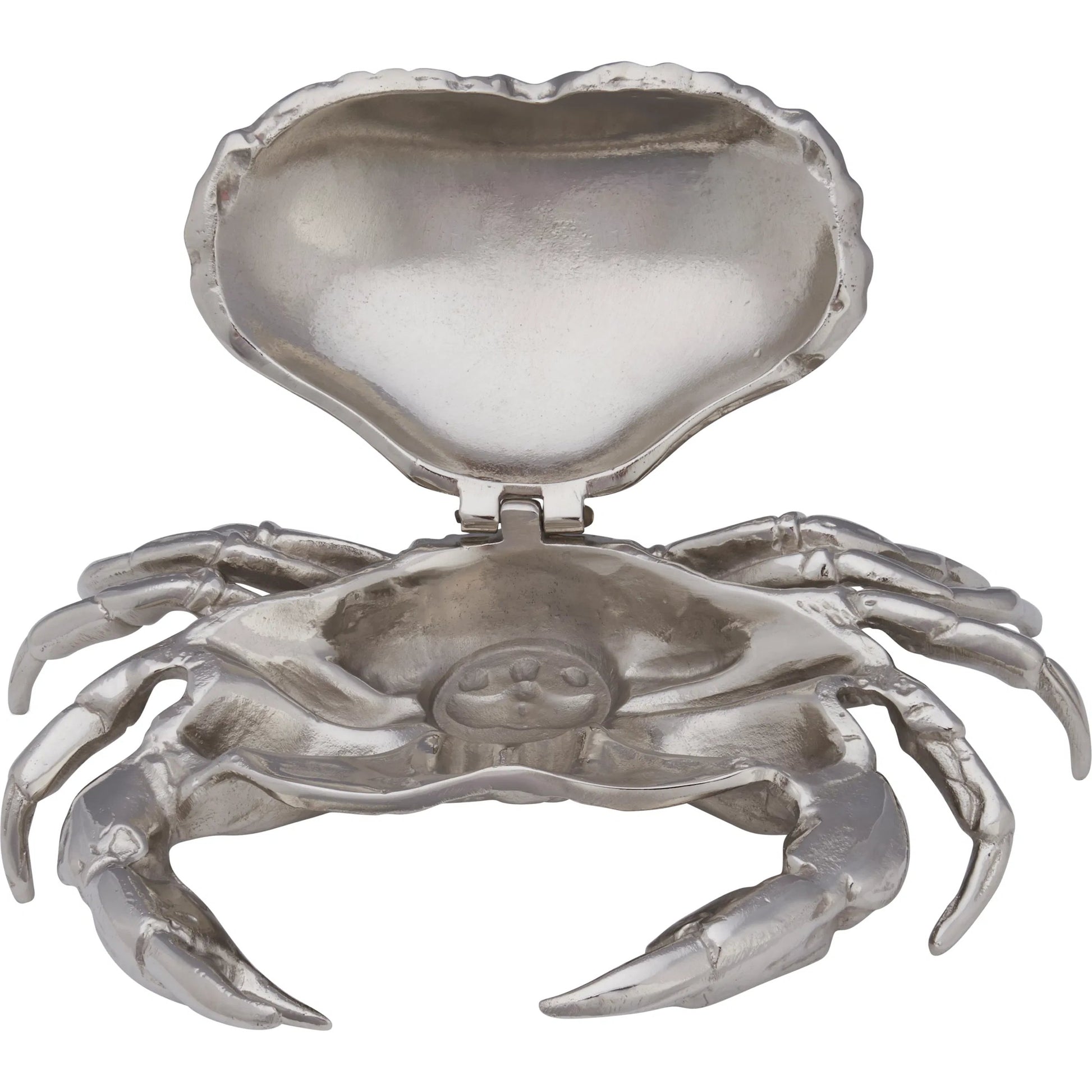 Sebastian Crab by Chelsea House in silver and polished nickel. Made from unique in a unique style.