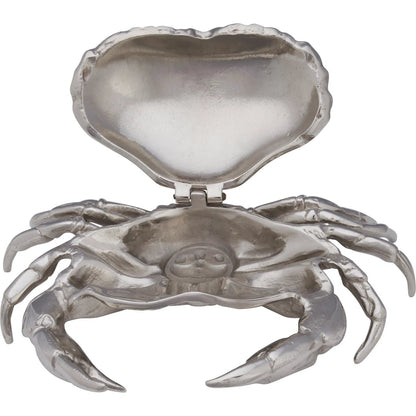 Sebastian Crab by Chelsea House in silver and polished nickel. Made from unique in a unique style.