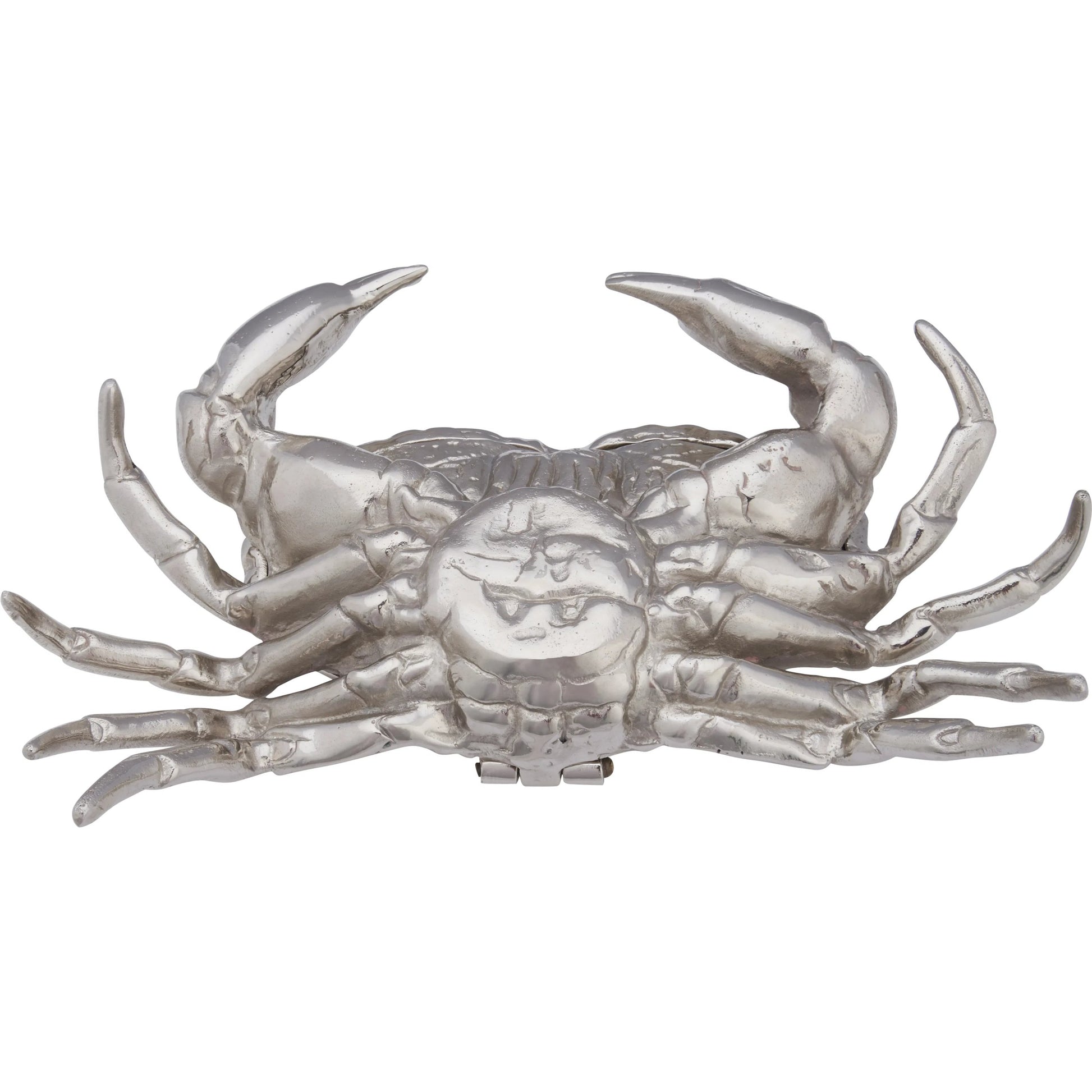 Sebastian Crab by Chelsea House in silver and polished nickel. Made from unique in a unique style.