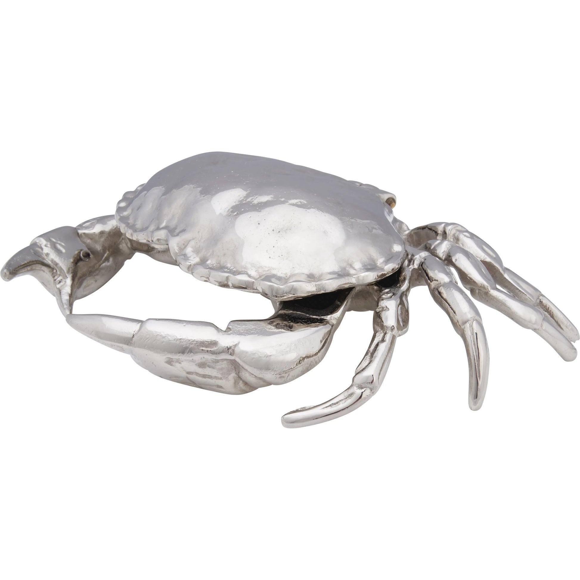 Sebastian Crab by Chelsea House in silver and polished nickel. Made from unique in a unique style.