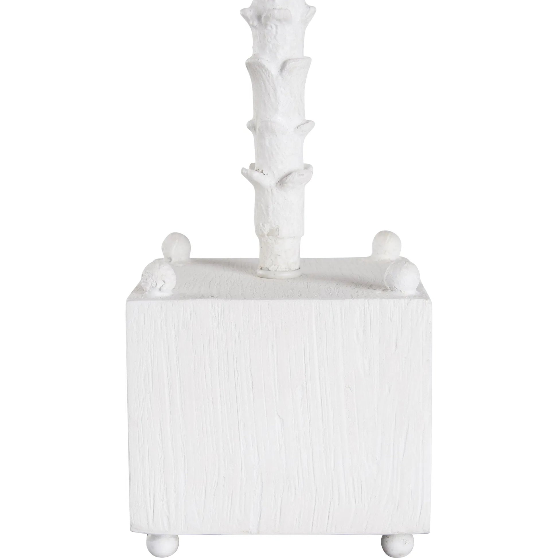 Palm Table Lamp by Chelsea House in white, cream and white. Made from unique in a unique style.