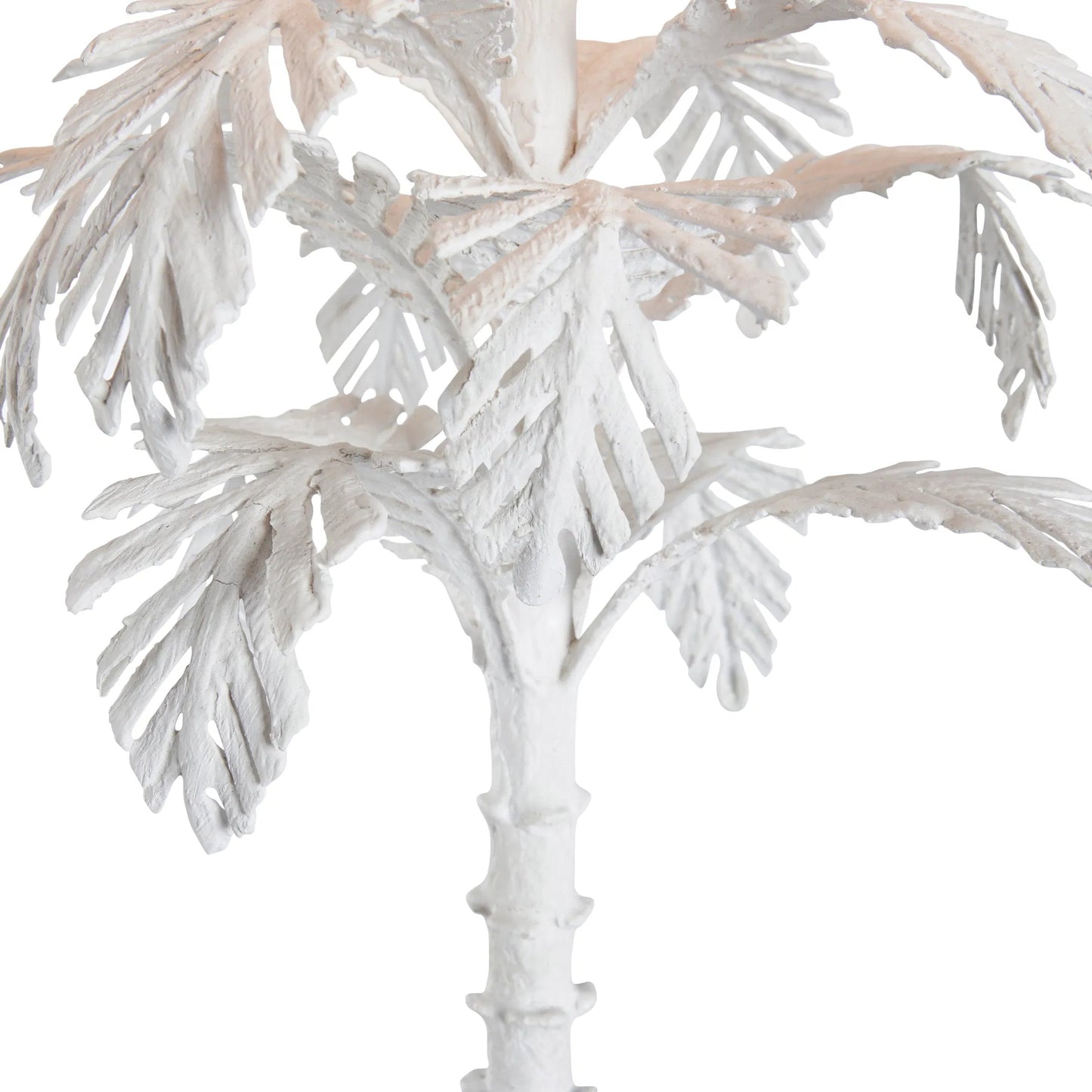005 SI-2533896 | Closeup | Palm Table Lamp by Chelsea House in white, cream and white. Made from unique in a unique style.