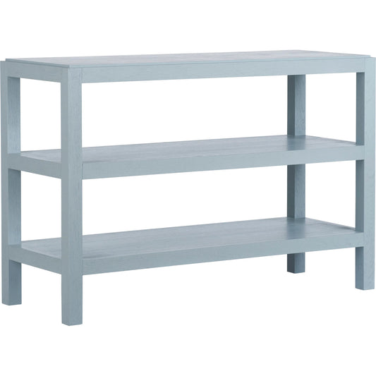 Avalon Console Table by Chelsea House in blue and polar blue. Made from unique in a unique style.