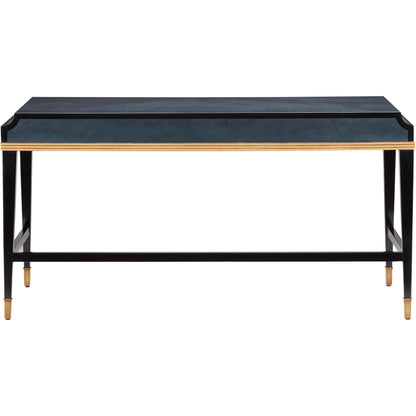 Kallista Desk by Currey and Company. Made from unique in a transitional style.