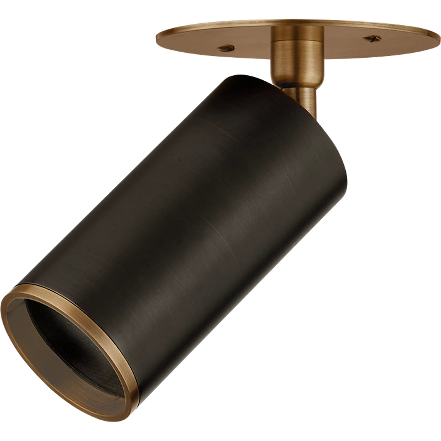 002 SI-2327804 | Additional Silo | Caleb Flush Mount by Troy in patina brass, bronze. Made from steel in a modern style.