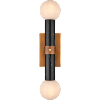 Beatrix Bath Wall Sconce by Currey and Company. Made from unique in a modern style.