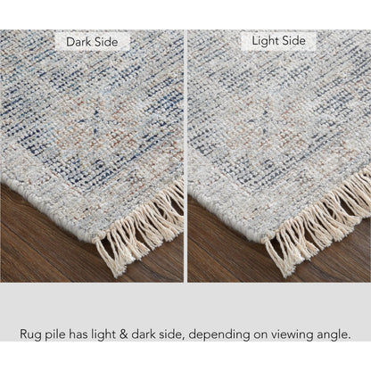 Caldwell Transitional Rug - 8799F by Feizy in gray, blue, taupe. Made from wool, viscose in a unique style.