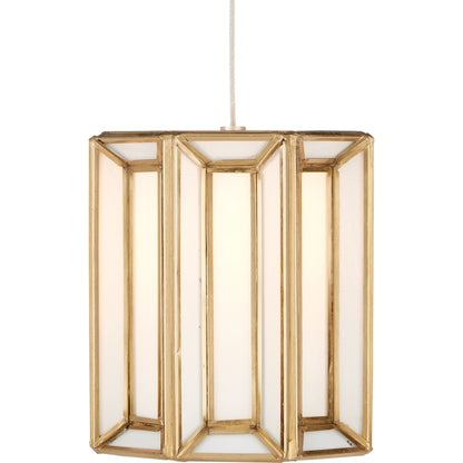 Daze 7-LIGHT Multi-Drop Pendant by Currey and Company in antique brass, white, painted silver. Made from frosted glass in a modern style.