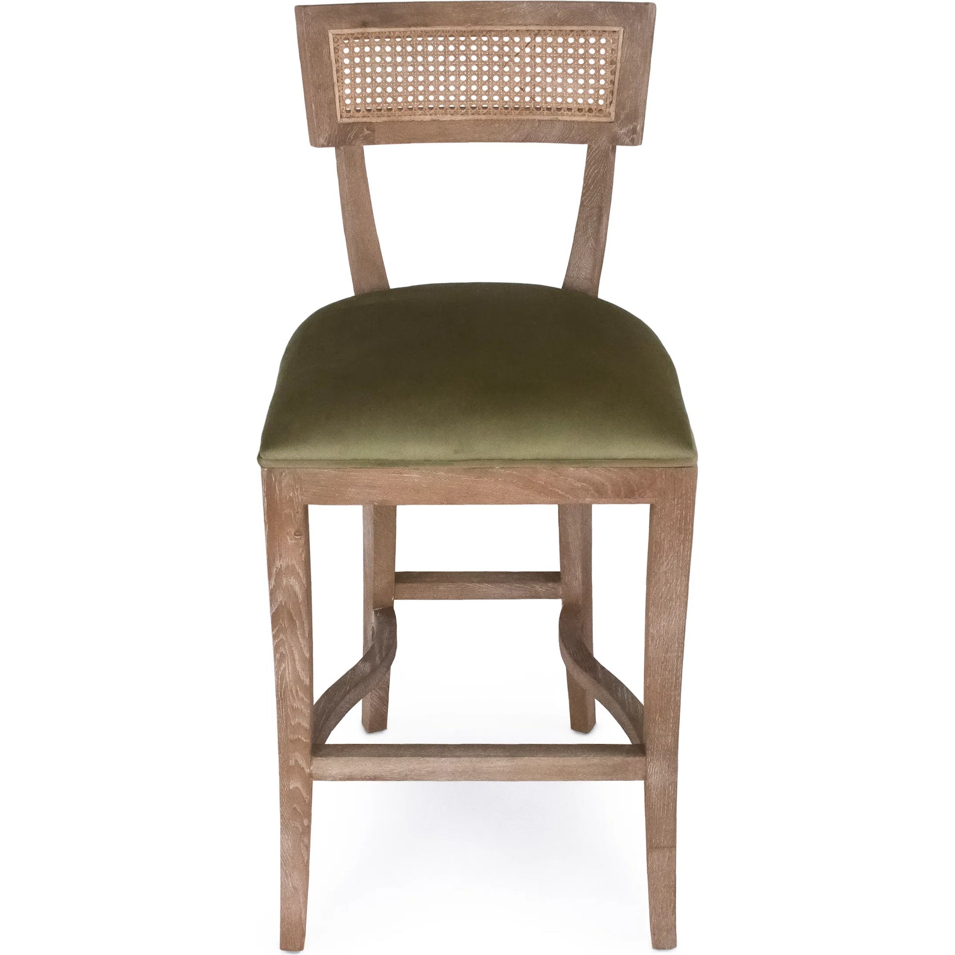 Carvell Cane Back Bar Stool by Zentique. Made from unique in a transitional style.