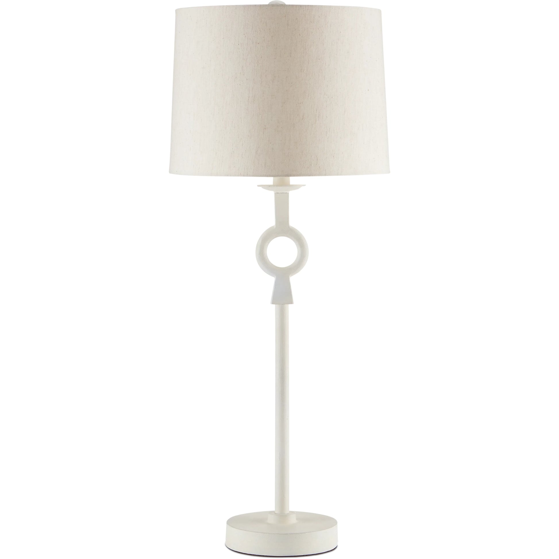 Germaine Table Lamp by Currey and Company in antique brass. Made from aluminum in a transitional style.