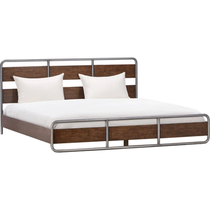 Zest Solid Wood & Metal Platform Bed by Zest. Made from mdf, partical board in a modern style.