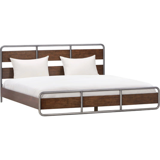 Zest Solid Wood & Metal Platform Bed by Zest. Made from mdf, partical board in a modern style.