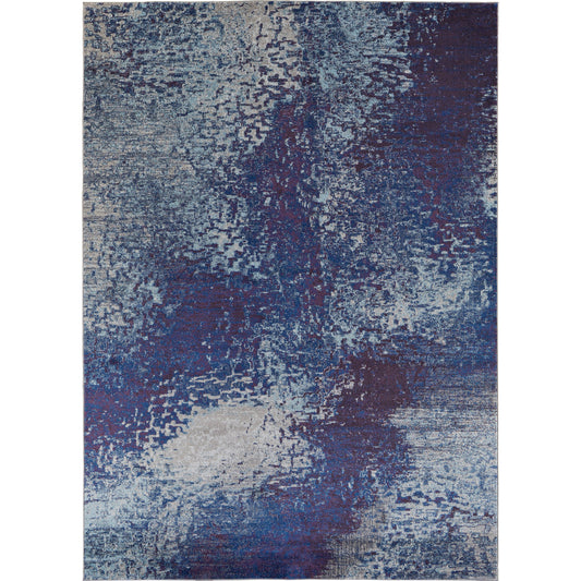 Edgemont Rug - 39IQF by Feizy in blue, purple, ivory. Made from polypropylene, polyester in a unique style.