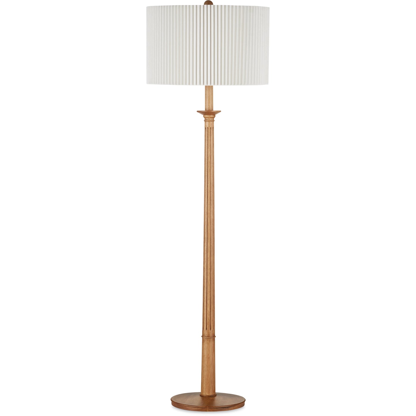 002 SI-2134012 | Additional Silo | Mitford Floor Lamp by Currey and Company in natural. Made from wood in a modern style.