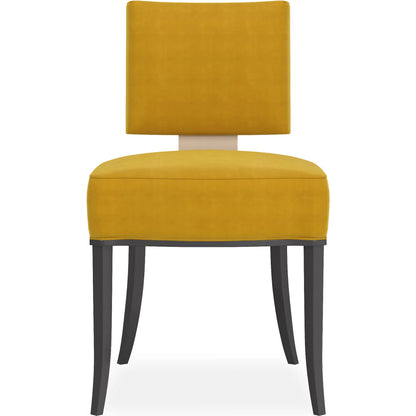 Reserved Seating Side Chair by Caracole. Made from birch in a transitional style.