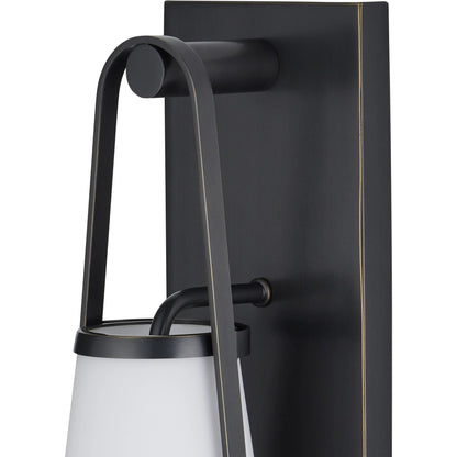 Brompton Bath Wall Sconce by Currey and Company. Made from metal, glass in a modern style.