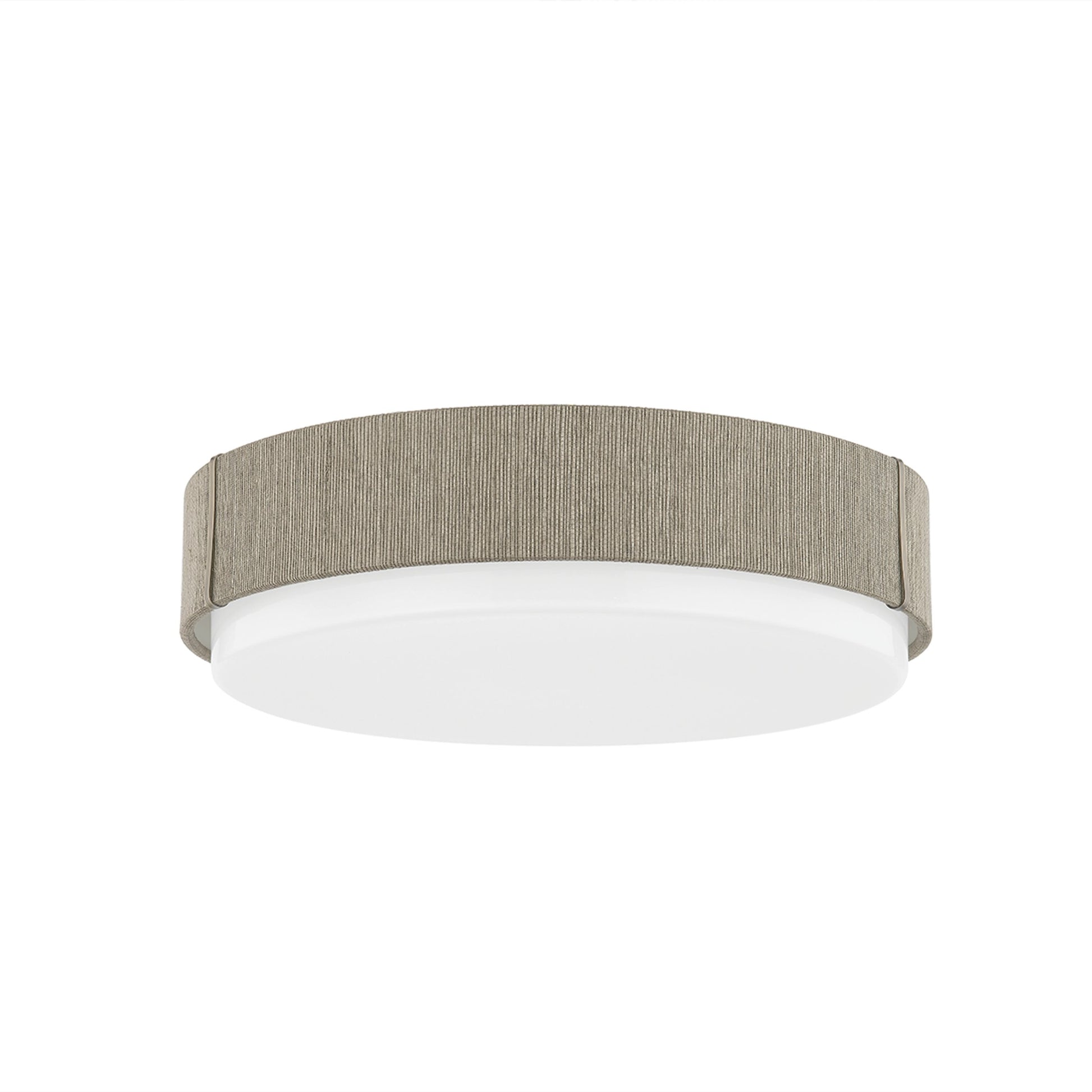 Zane Flush Mount by Troy in patina brass. Made from steel in a modern style.