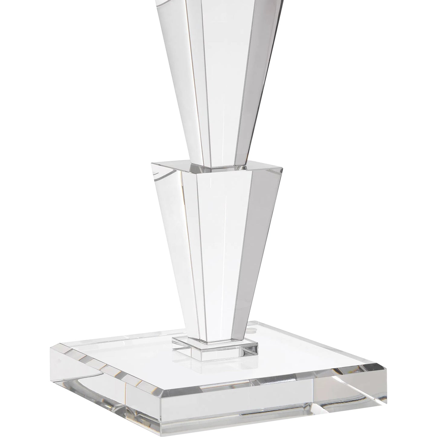 002 SI-2387167 | Additional Silo | Tiana Drinks Table by Currey and Company in clear. Made from optic crystal in a unique style.