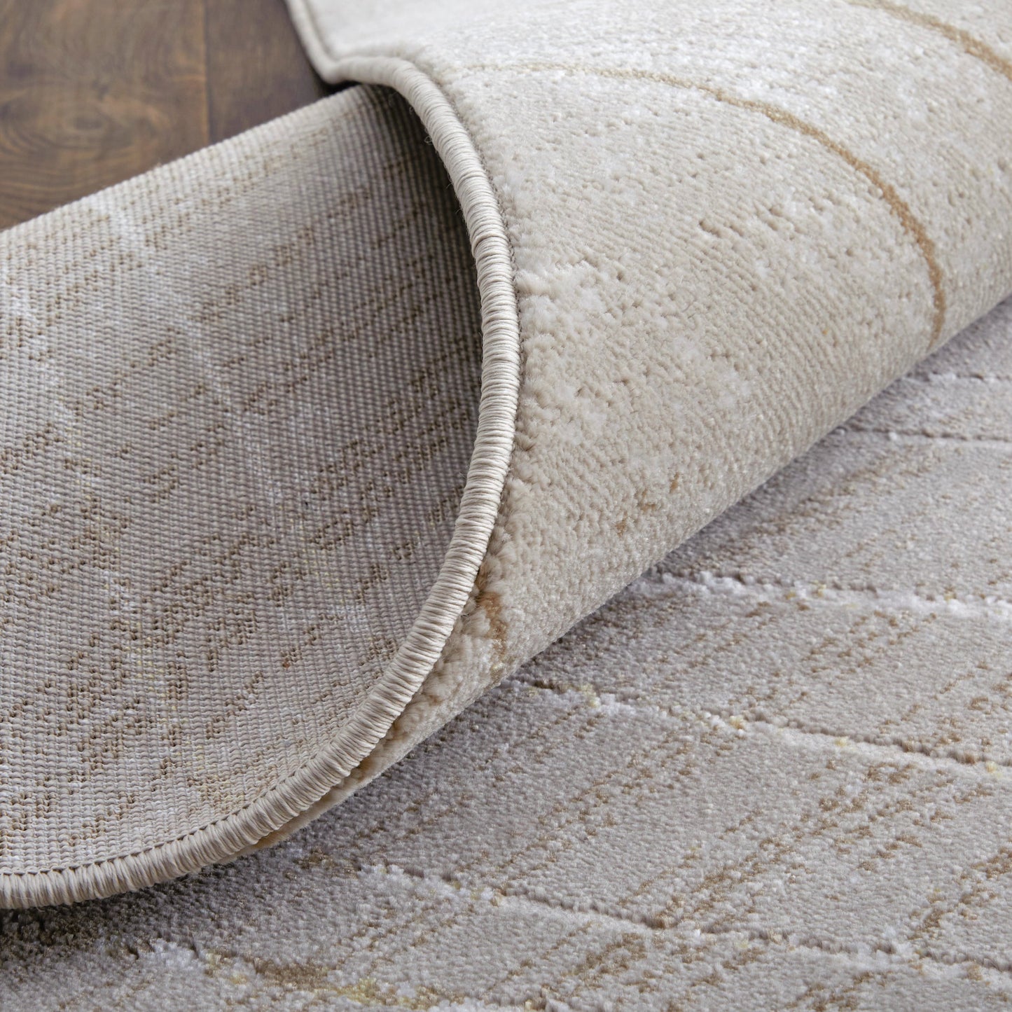 005 SI-2158662,SI-2158663,SI-2158664,SI-2158665,SI-2158666,SI-2158667 | Closeup | Waldor Rug - 73539NBF by Feizy in taupe, brown, silver. Made from polypropylene, polyester in a unique style.