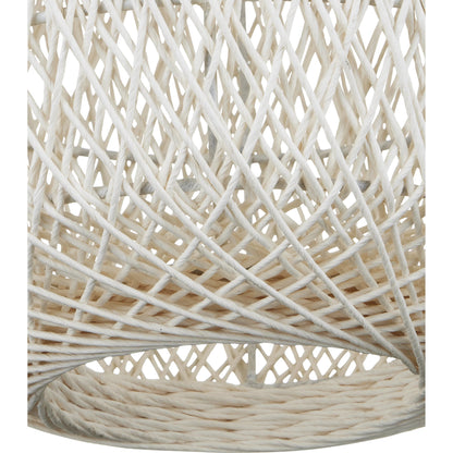 Cocoon Pendant by Currey and Company in cream, vanilla. Made from unique in a modern style.