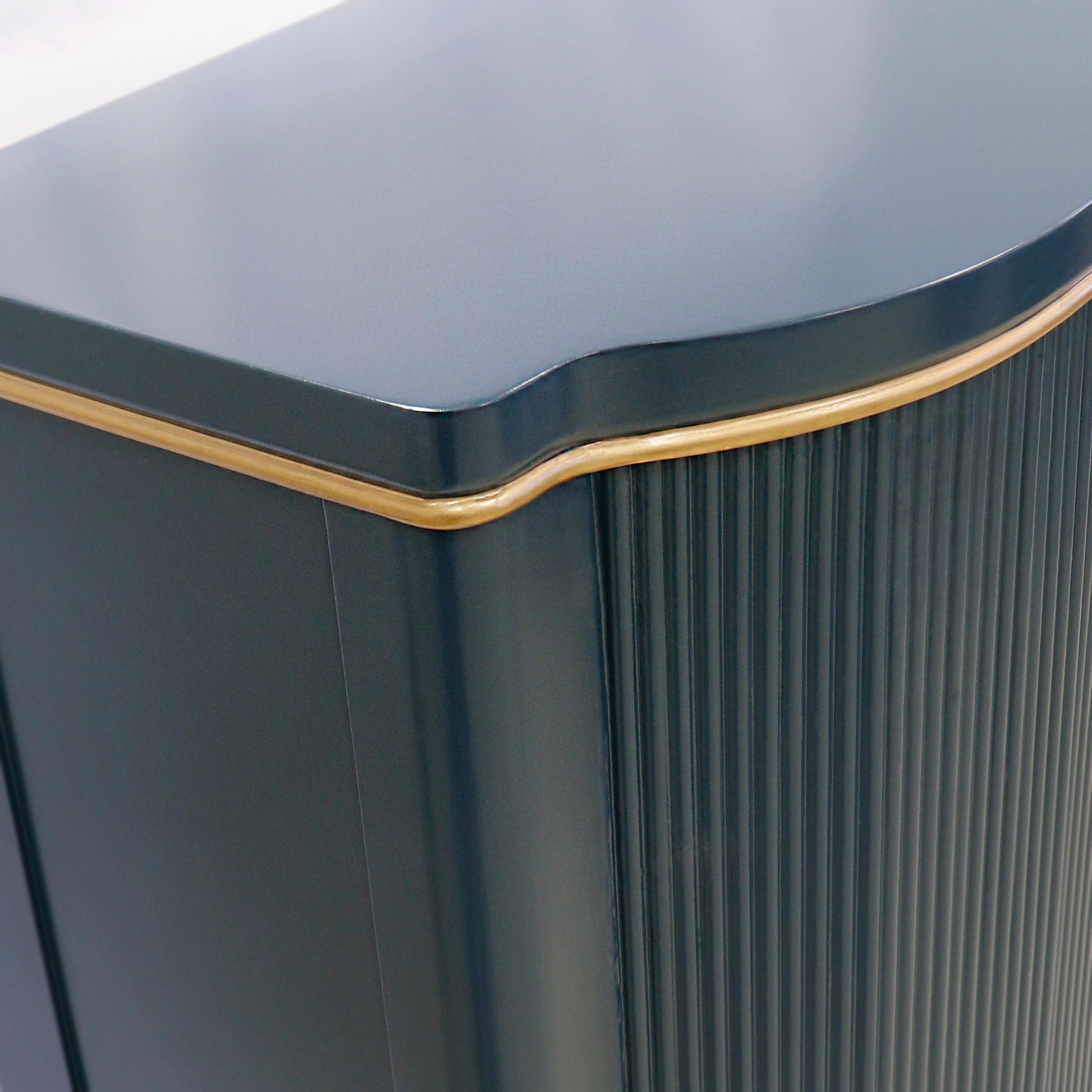 Amelia Cabinet by Pasargad Home in teal and teal. Made from unique in a modern style.